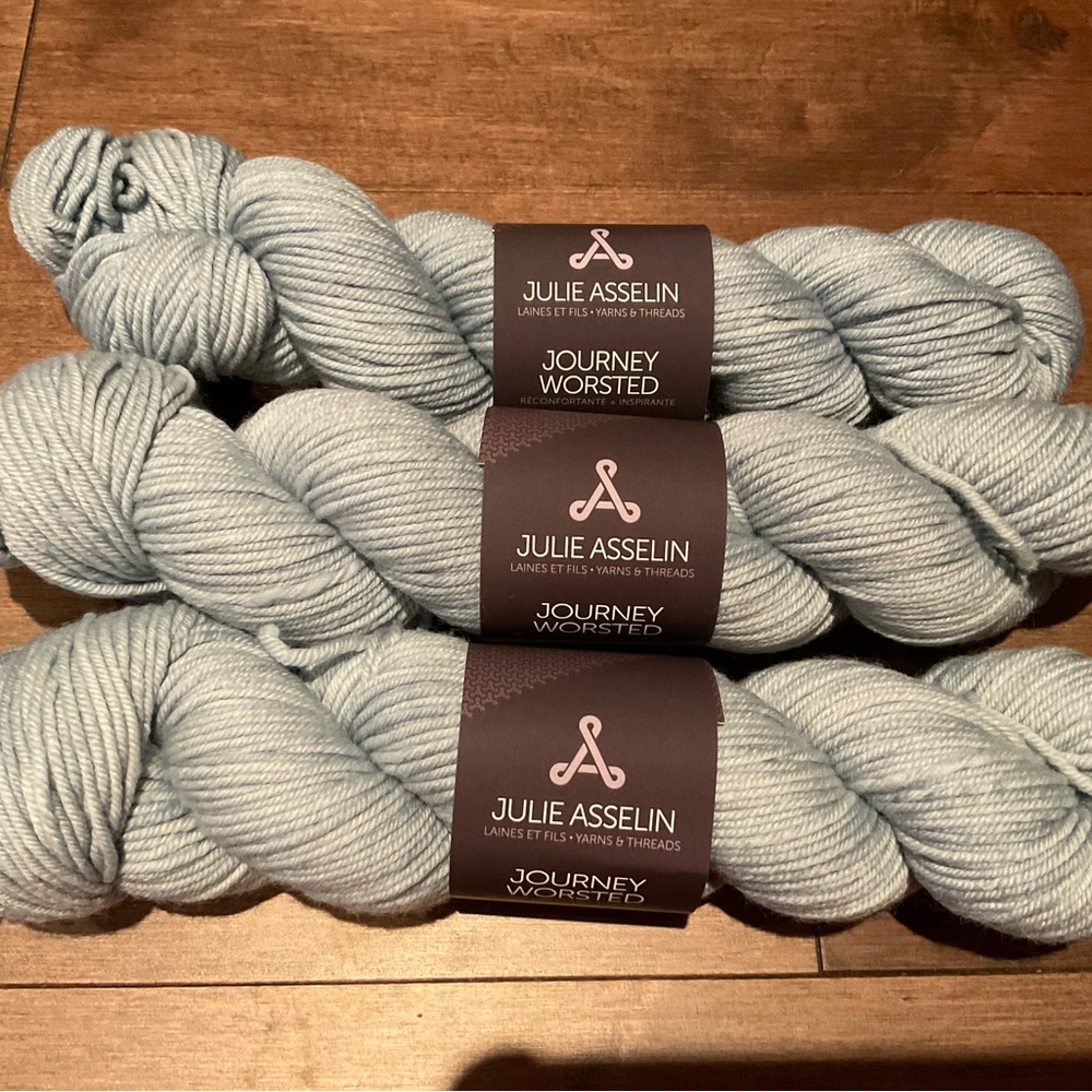 Light Blue Yarn for Fiber Arts